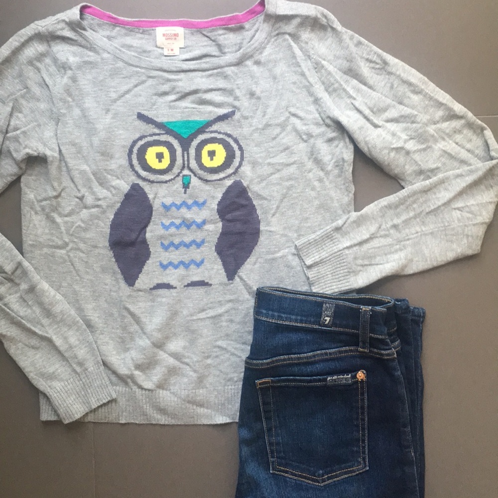 Lightweight Owl Sweater